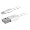 Usb Type A To Lightning Charge-sync Cable (10 Ft) - White Image 1
