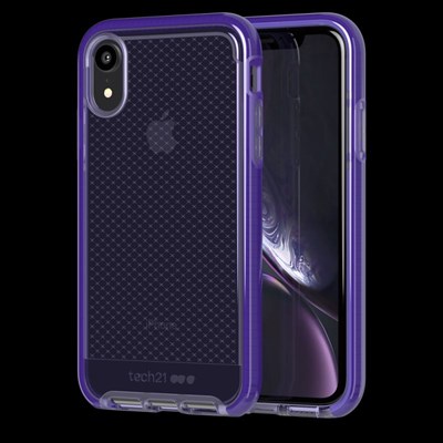 Apple Tech21 Evo Check Case - Ultra Violet  T21-6107