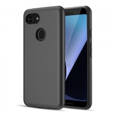 Google Pixel 3 Luxmo the Patrol Dual Hybrid Protection Case - Black