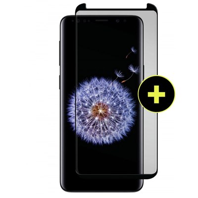 Gadget Guard Black Ice Plus Cornice 2.0 Full Adhesive Curved Tempered Glass Screen Guard For Samsung Galaxy S9 Plus