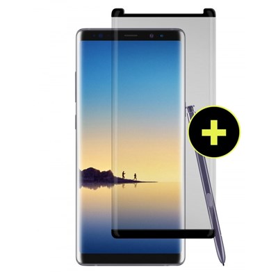 Gadget Guard Black Ice Plus Cornice Curved Edition Tempered Glass Screen Guard For Samsung Galaxy Note 8