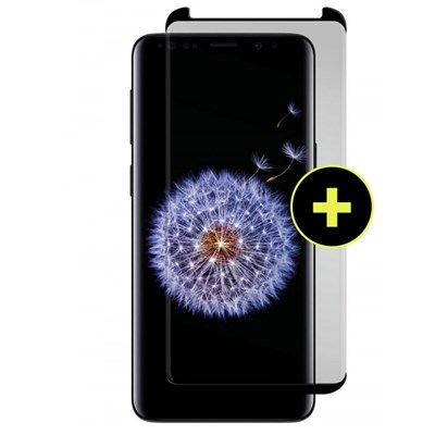 Gadget Guard Black Ice Plus Cornice Curved Edition Tempered Glass Screen Guard For Samsung Galaxy S9 Plus
