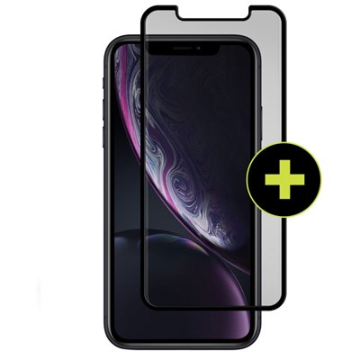 Gadget Guard Black Ice Plus Cornice Curved Edition Tempered Glass Screen Guard For Apple iPhone XR - Clear   VTBIPCC228AP01A