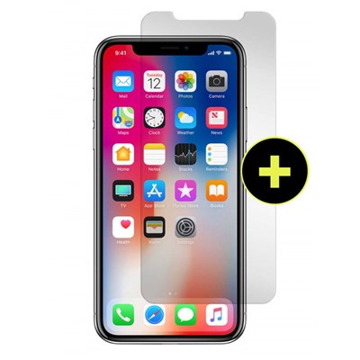 Gadget Guard Black Ice Plus Sapphire Edition Extra Strength Tempered Glass Screen Protector For Apple iPhone X - iPhone XS