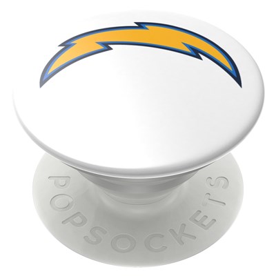 Popsockets - Popgrips Nfl Licensed Swappable Device Stand And Grip - Los Angeles Chargers Helmet Gloss