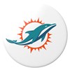 Popsockets - Popgrips Nfl Licensed Swappable Device Stand And Grip - Miami Dolphins Helmet Gloss Image 1