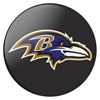Popsockets - Popgrips Nfl Licensed Swappable Device Stand And Grip - Baltimore Ravens Helmet Gloss Image 1