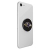 Popsockets - Popgrips Nfl Licensed Swappable Device Stand And Grip - Baltimore Ravens Helmet Gloss Image 2