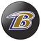 Popsockets - Popgrips Nfl Licensed Swappable Device Stand And Grip - Baltimore Ravens Logo Gloss Image 1