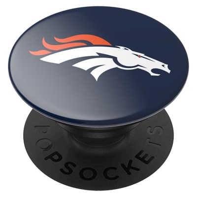 Popsockets - Popgrips Nfl Licensed Swappable Device Stand And Grip - Denver Broncos Helmet Gloss