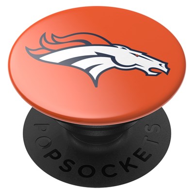 Popsockets - Popgrips Nfl Licensed Swappable Device Stand And Grip - Denver Broncos Logo Gloss