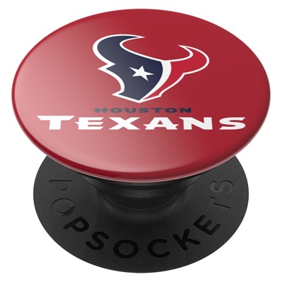 Popsockets - Popgrips Nfl Licensed Swappable Device Stand And Grip - Houston Texans Logo Gloss