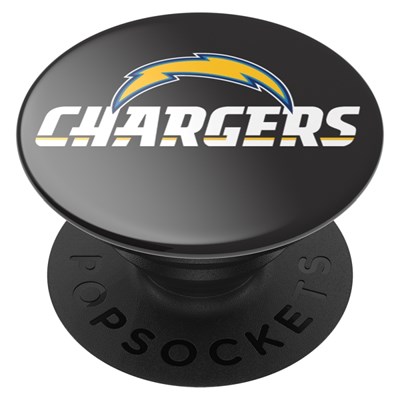 Popsockets - Popgrips Nfl Licensed Swappable Device Stand And Grip - Los Angeles Chargers Logo Gloss