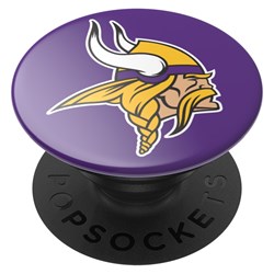 Popsockets - Popgrips Nfl Licensed Swappable Device Stand And Grip - Minnesota Vikings Helmet Gloss