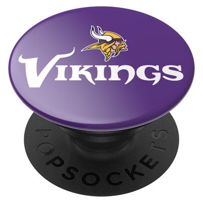 Popsockets - Popgrips Nfl Licensed Swappable Device Stand And Grip - Minnesota Vikings Logo Gloss