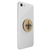 Popsockets - Popgrips Nfl Licensed Swappable Device Stand And Grip - New Orleans Saints Helmet Gloss Image 2