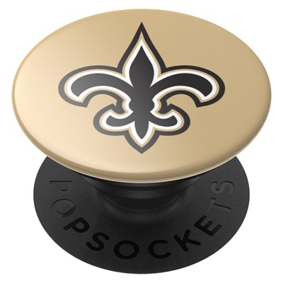 Popsockets - Popgrips Nfl Licensed Swappable Device Stand And Grip - New Orleans Saints Helmet Gloss