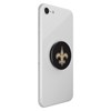 Popsockets - Popgrips Nfl Licensed Swappable Device Stand And Grip - New Orleans Saints Logo Gloss Image 2