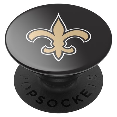 Popsockets - Popgrips Nfl Licensed Swappable Device Stand And Grip - New Orleans Saints Logo Gloss