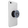 Popsockets - Popgrips Nfl Licensed Swappable Device Stand And Grip - Oakland Raiders Logo Gloss Image 3