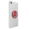 Popsockets - Popgrips Licensed Swappable Device Stand And Grip - Avengers Red Icon Image 2