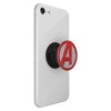 Popsockets - Popgrips Licensed Swappable Device Stand And Grip - Avengers Red Icon Image 3