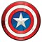 Popsockets - Popgrips Licensed Swappable Device Stand And Grip - Captain American Icon Image 1