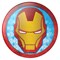 Popsockets - Popgrips Licensed Swappable Device Stand And Grip - Iron Man Icon Image 1