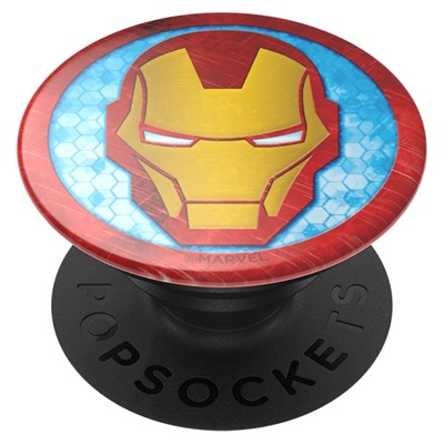 Popsockets - Popgrips Licensed Swappable Device Stand And Grip - Iron Man Icon