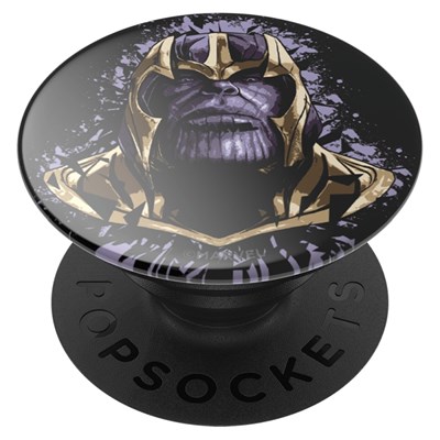 Popsockets - Popgrips Licensed Swappable Device Stand And Grip - Thanos Armor Gloss