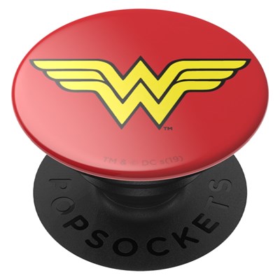 Popsockets - Popgrips Licensed Swappable Device Stand And Grip - Wonder Woman Icon