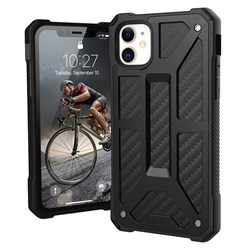 Urban Armor Gear (uag) - Monarch Case For Apple Iphone 11 - Carbon Fiber