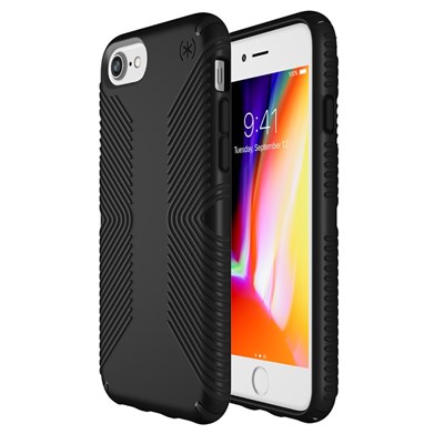 Apple Compatible Speck Products Presidio Grip Case - Black and Black