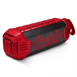 HyperGear Quake Ultra-Rugged Wireless Speaker - Red