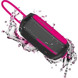 HyperGear Wave Water Resistant Wireless Speaker - Black and Pink