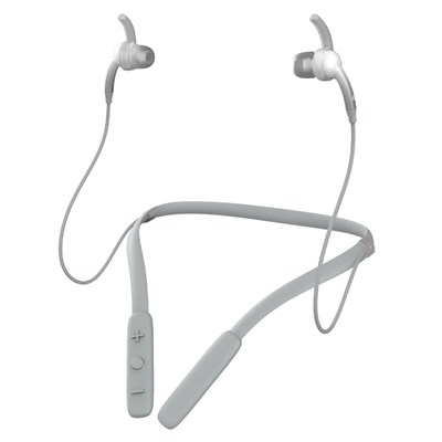 Ifrogz- Flex Force 2 In Ear Bluetooth Headphones - Silver And White