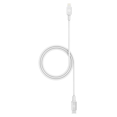 Mophie - Type C To Apple Lightning Cable 6ft - White