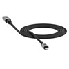 Mophie - Type C To Apple Lightning Cable 6ft - Black Image 1