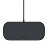 Mophie - Dual Wireless Charging Pad With Type A Output 10w - Black Image 1