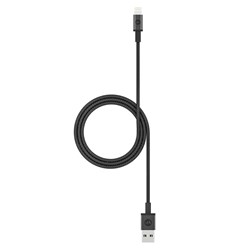 Mophie - Type A To Apple Lightning Cable 3ft - Black Mophie - Type A To Apple Lightning Cable 3ft - Black