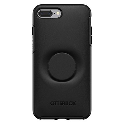 Apple Otterbox Symmetry Rugged Case with PopSocket - Black  77-61649