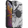 Apple Otterbox Pop Symmetry Series Rugged Case - White Marble Image 7