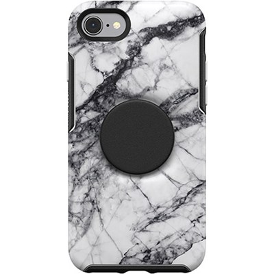 Apple Otterbox Pop Symmetry Series Rugged Case -  White Marble  77-61845