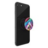 Popsockets - Popgrips Swappable Nature Device Stand And Grip - Rainbow Gem Gloss Image 2