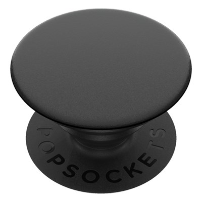 Popsockets - Popgrips Swappable Abstract Device Stand And Grip - Black