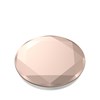 Popsockets - Popgrips Swappable Metallic Diamond Premium Device Stand And Grip -  Rose Gold Image 1