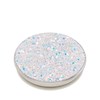 Popsockets - Popgrips Premium Swappable Device Stand And Grip - Sparkle Sn White Image 1