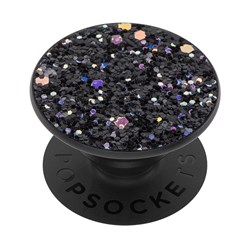 Popsockets - Popgrips Premium Swappable Device Stand And Grip - Sparkle Black