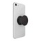 Popsockets - Popgrips Swappable Saffiano Premium Device Stand And Grip - Black Image 2