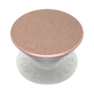 Popsockets - Popgrips Swappable Saffiano Premium Device Stand And Grip - Rose Gold